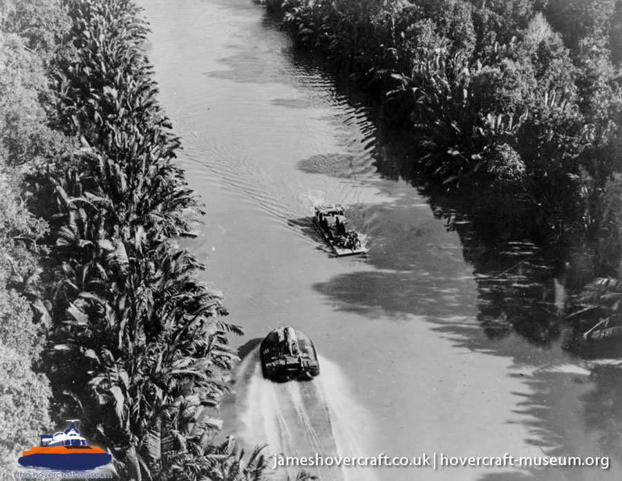 SRN5 in the Tropics -  (credit: The <a href='http://www.hovercraft-museum.org/' target='_blank'>Hovercraft Museum Trust</a>).